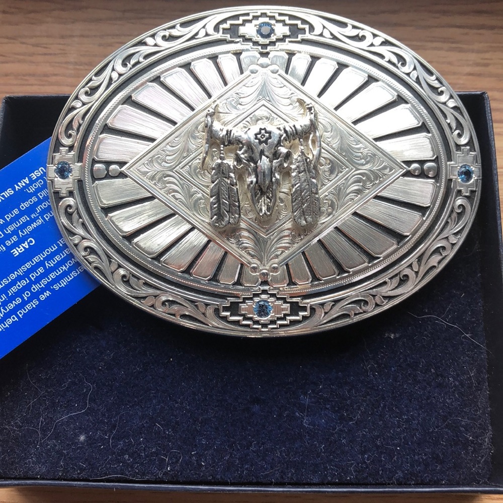 Montana Belt Buckle ~ Unisex